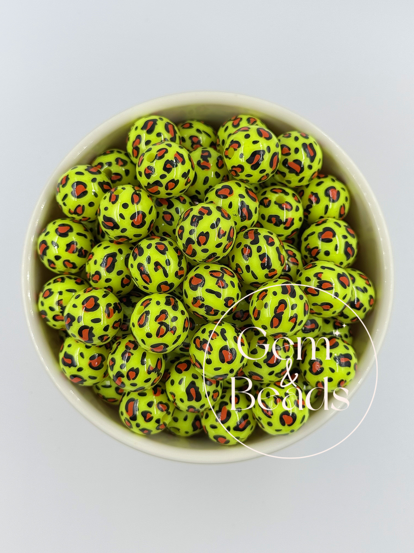 Chunky Arcylic Beads (15pcs) 16mm