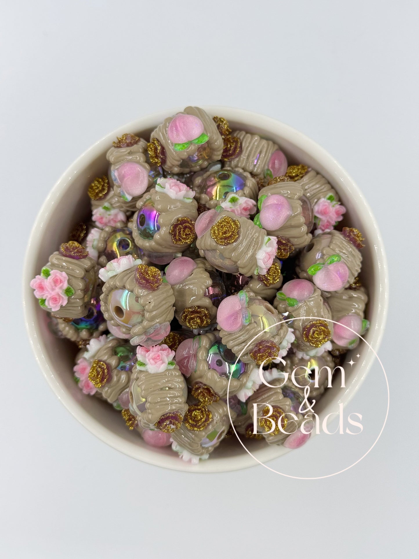 Handmade Crafted Beads (5pcs) 16mm-22mm