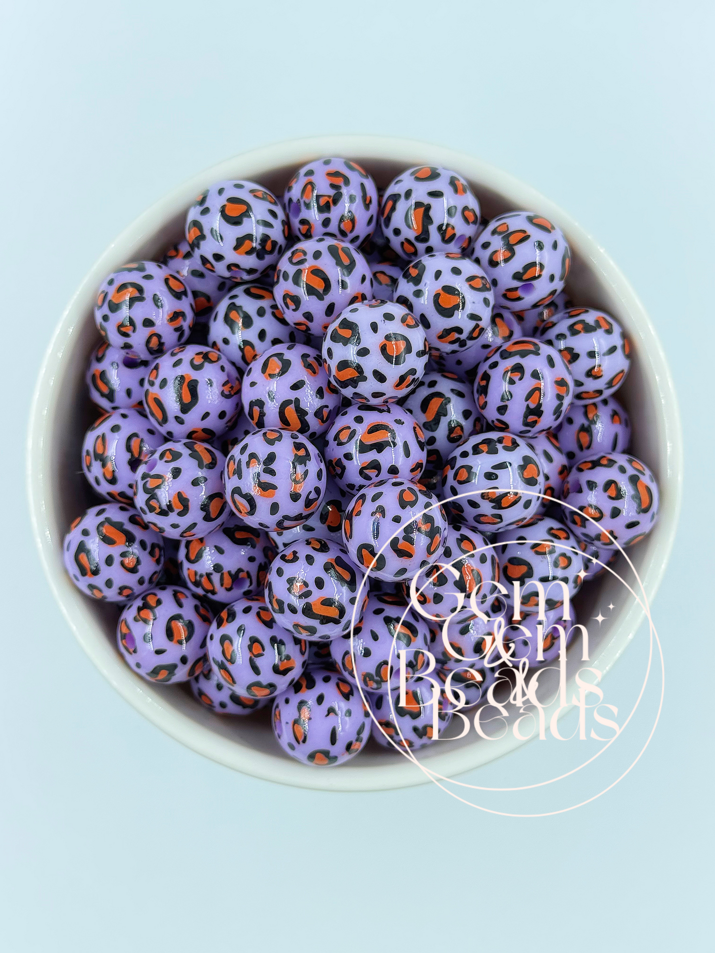 Chunky Arcylic Beads (15pcs) 16mm