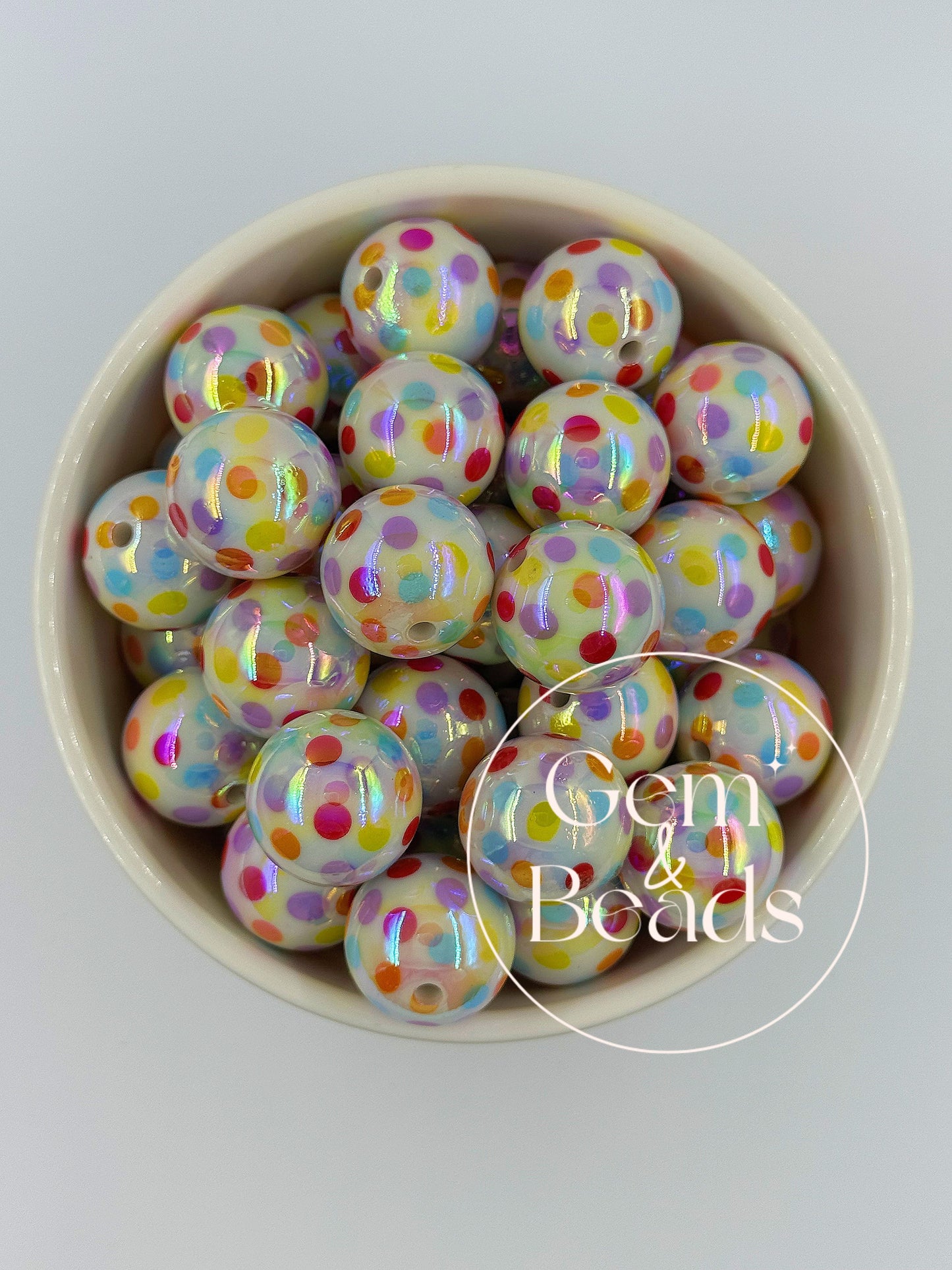 Happy Easter 20mm Beads 10 counts