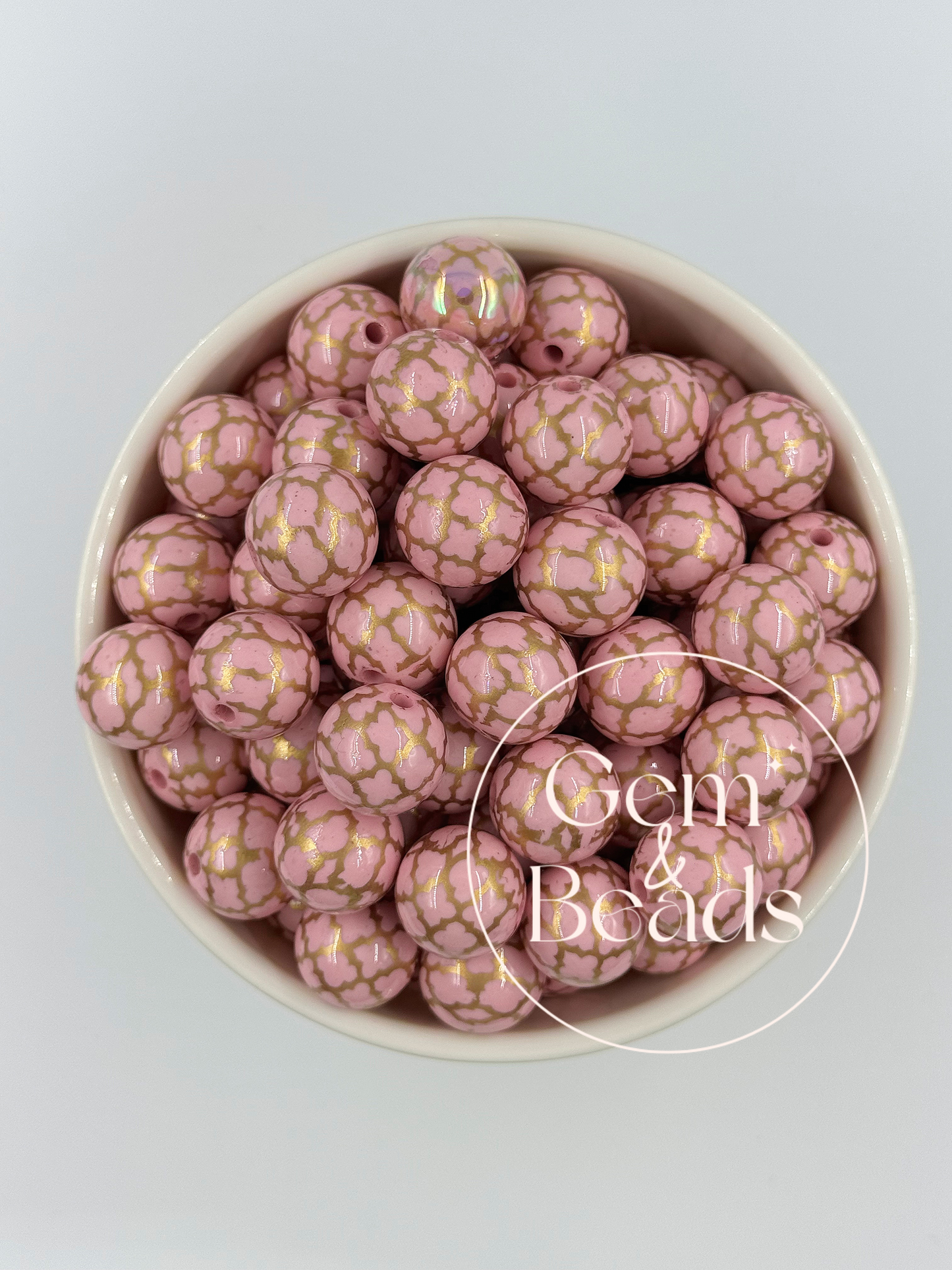 Chunky Arcylic Beads (15pcs) 16mm
