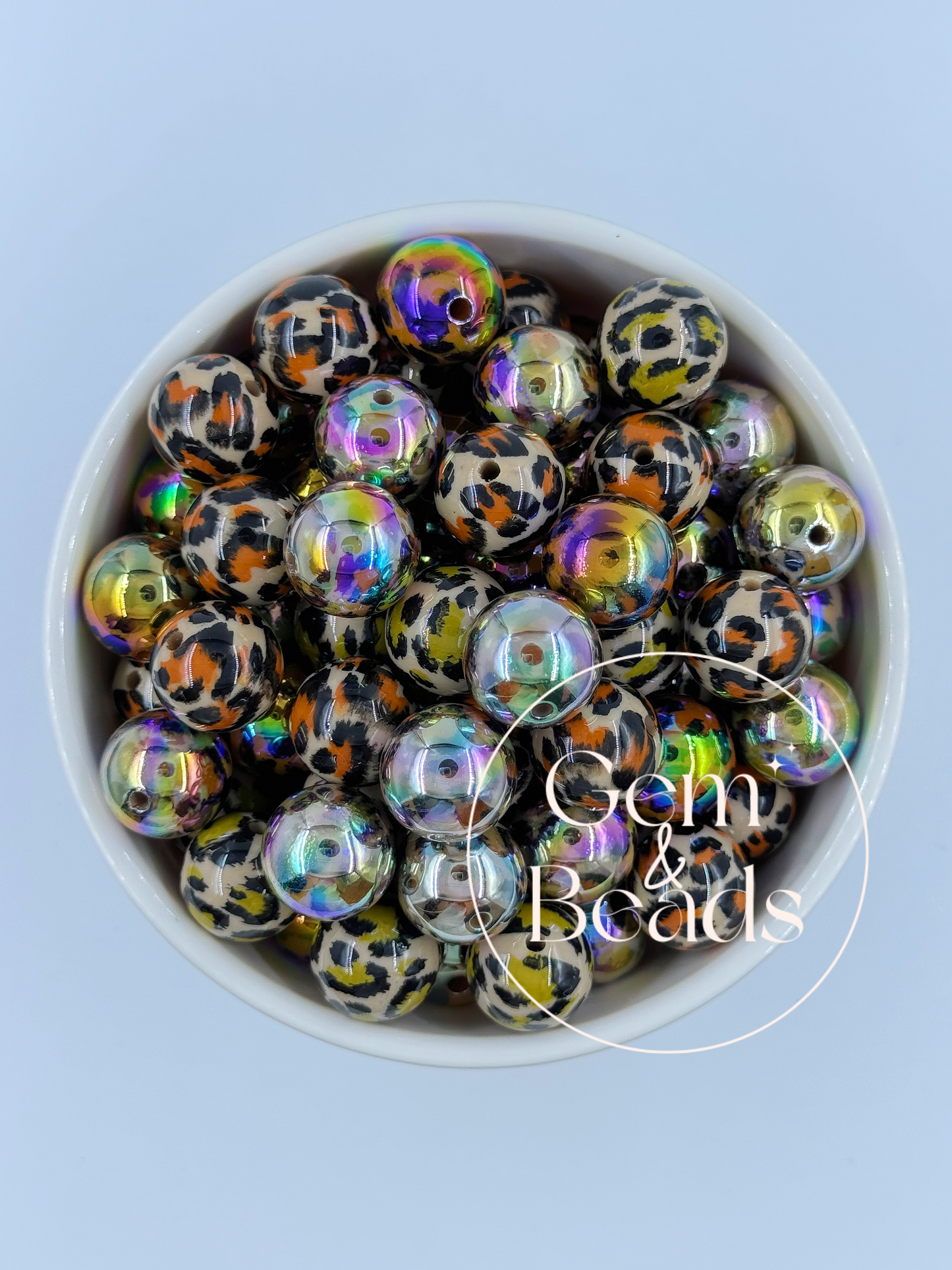 Chunky Arcylic Beads (15pcs) 16mm