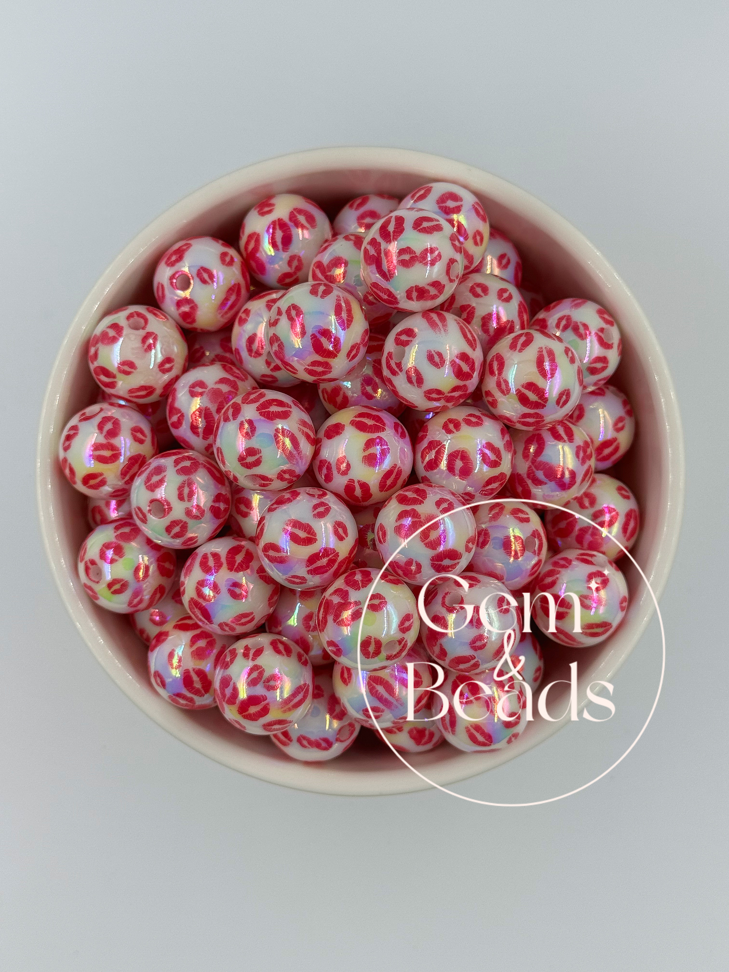 Chunky Arcylic Beads (15pcs) 16mm