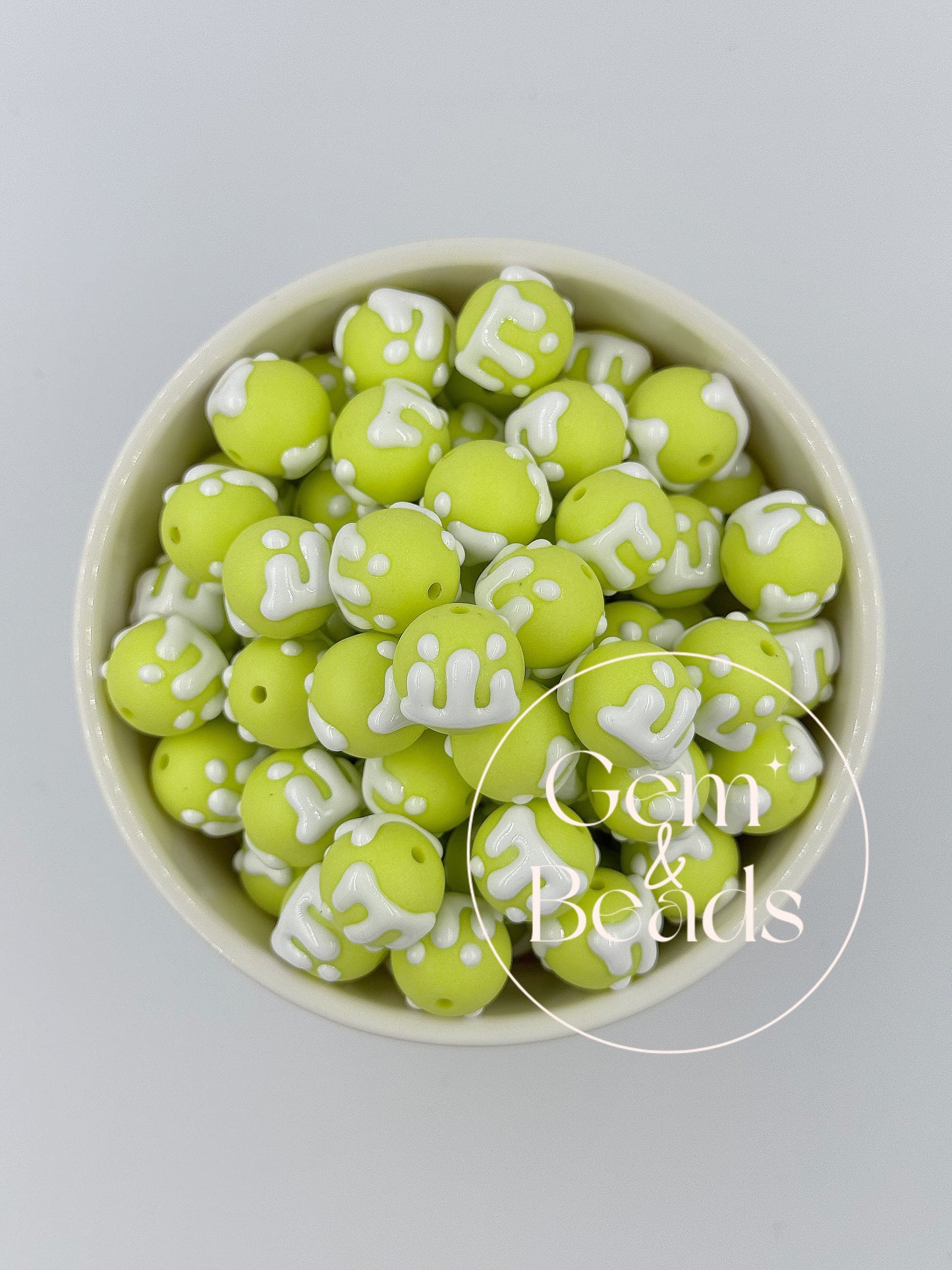 Chunky Arcylic Beads (15pcs) 16mm