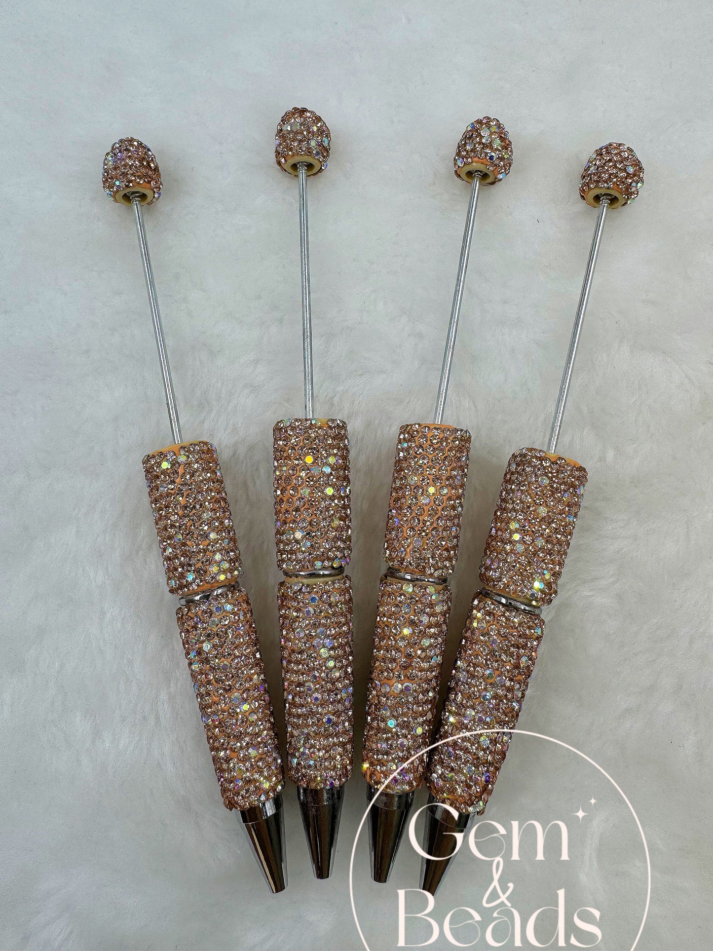 Rhinestone Beaded Pen 7pcs/bag