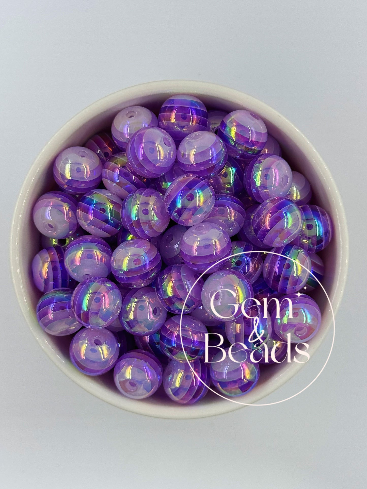 Chunky Arcylic Beads (15pcs) 16mm