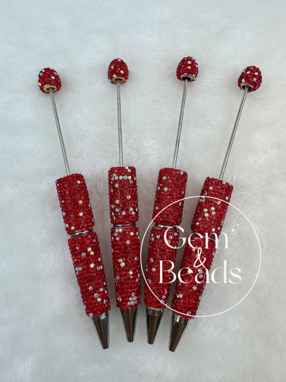 Rhinestone Beaded Pen 7pcs/bag