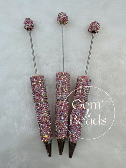 Rhinestone Beaded Pen 7pcs/bag