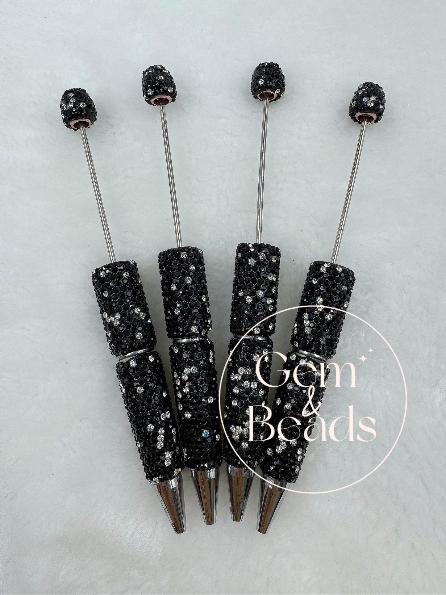 Rhinestone Beaded Pen 7pcs/bag