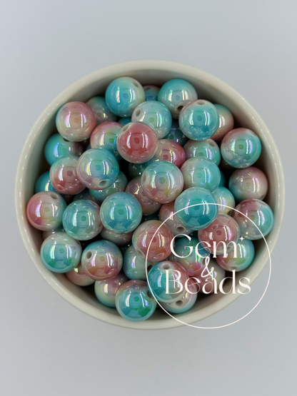 Cateye Cracked Gradient Beads (15pcs) mm