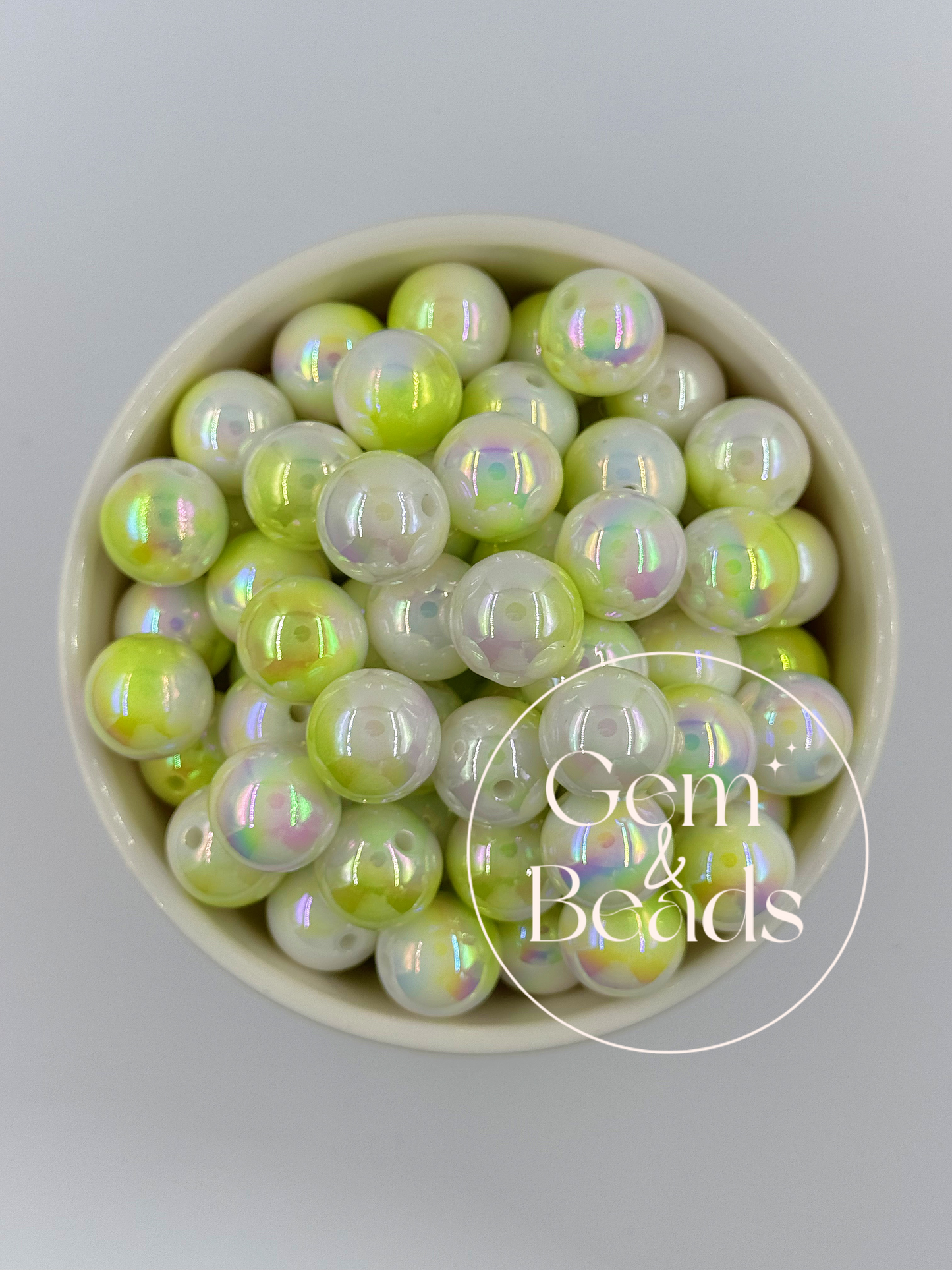Cateye Cracked Gradient Beads (15pcs) mm