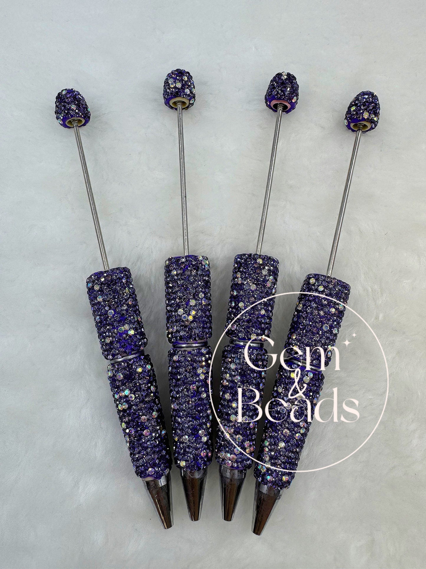 Rhinestone Beaded Pen 7pcs/bag