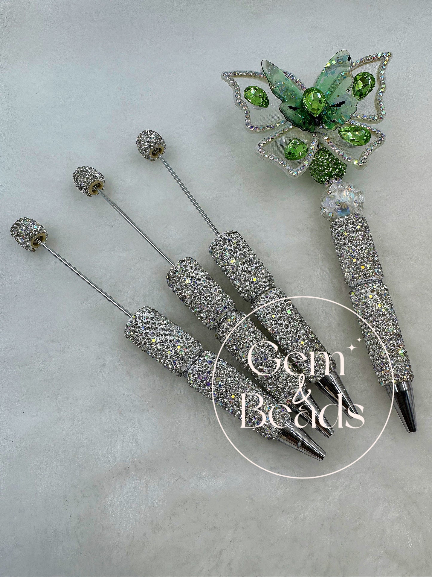 Rhinestone Beaded Pen 7pcs/bag