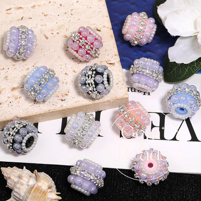 Royal Pearl Sparkles Rhinestone Beads (5 counts)